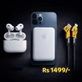 TAHPODS PRO 2 WITH FREE MAGSAFE POWERPACK 10000 MAH WITH FREE 4 IN 1 MULTI CHARGING CABLE